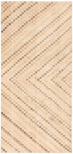 Vintage hand knotted area - vintage, hand-knotted